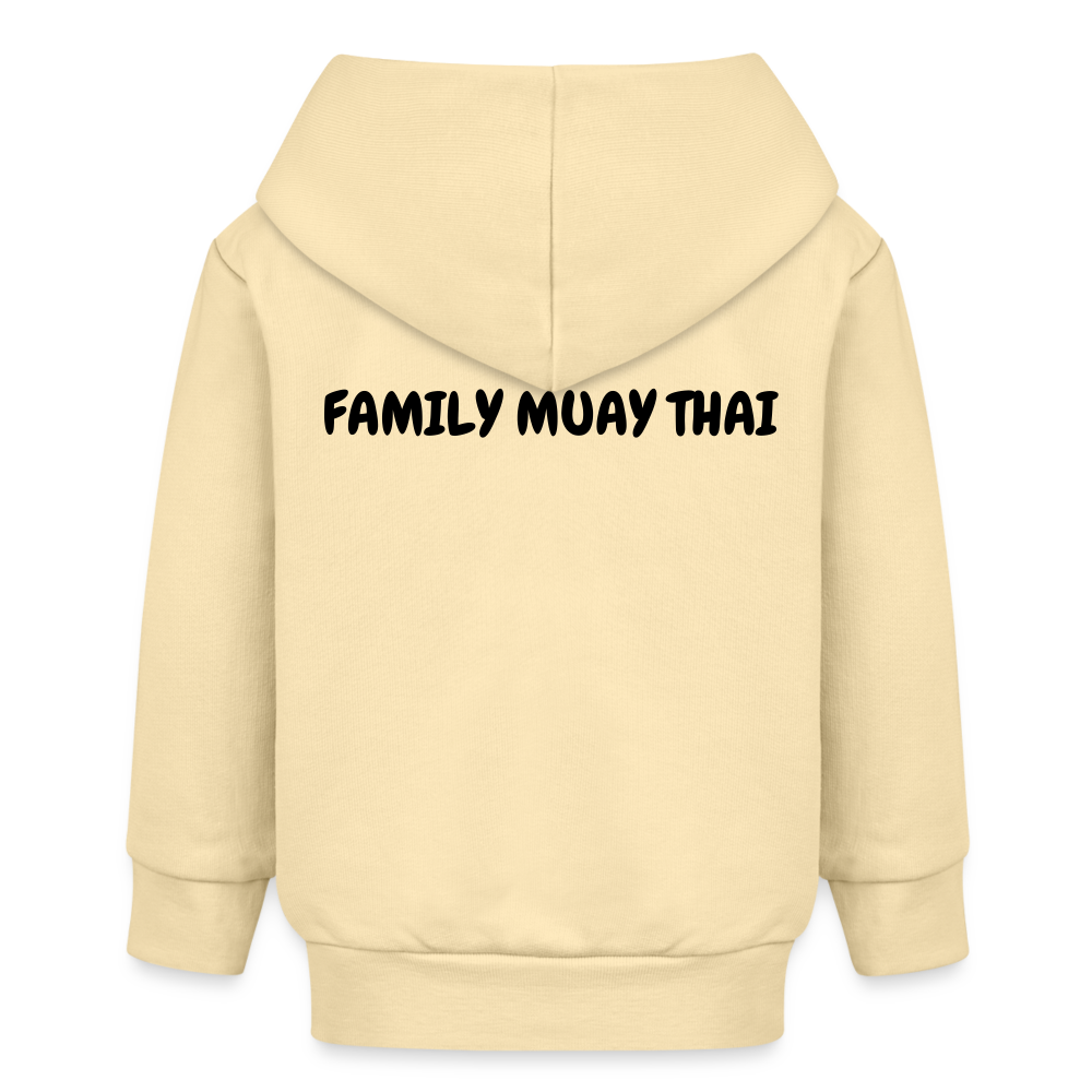 Veste à capuche bio CONNECTOR Stanley/Stella Bébé - crème