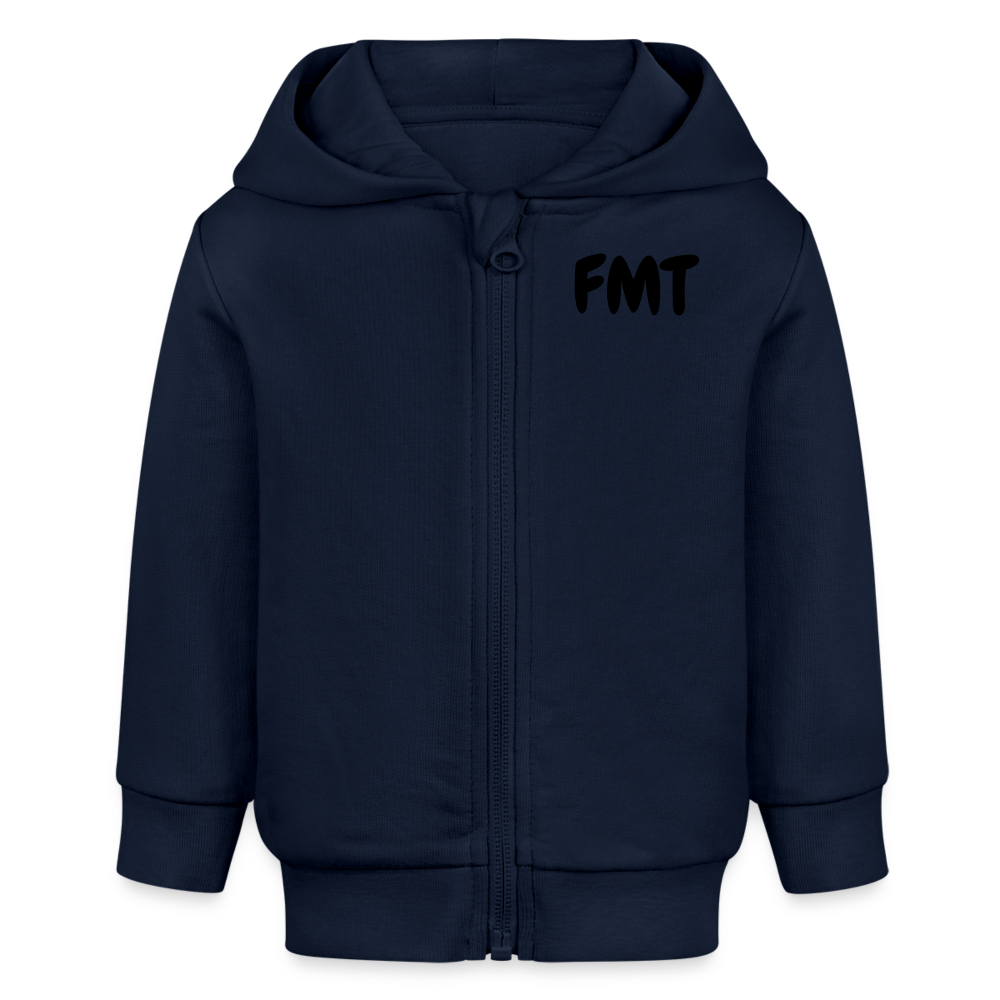 Veste à capuche bio CONNECTOR Stanley/Stella Bébé - bleu marine